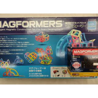 最終値下 美品 マグフォーマー 90ピース タイヤつき ボーネルンド