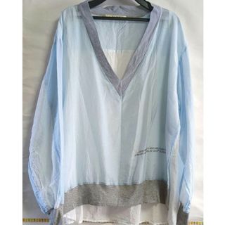 BLANC basque シアー Vネックトップス スコットクラブ LUCA