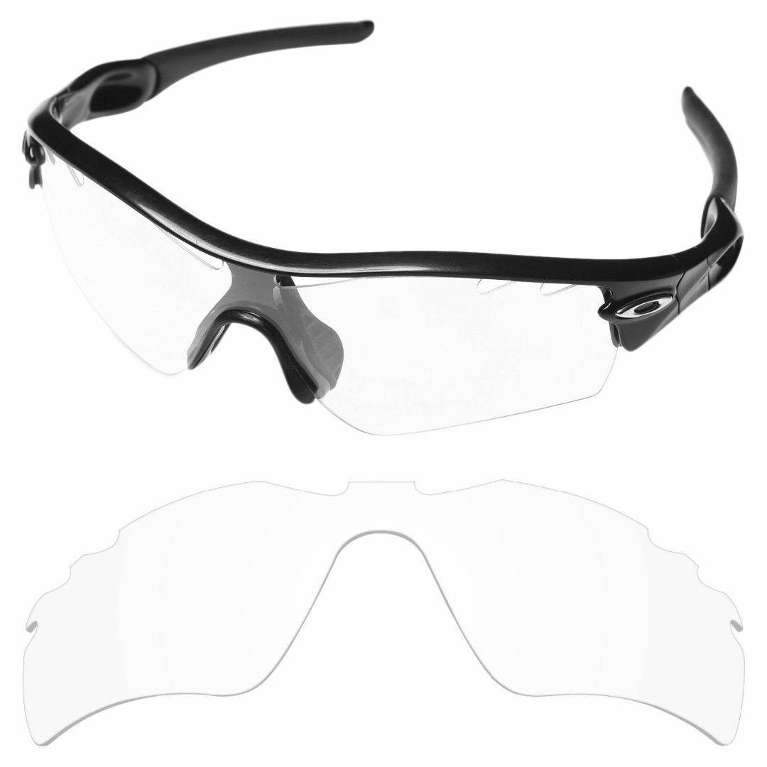 【値下げ】OAKLEY レーダーパス ベント Radar Path★クリアレンズ メンズのファッション小物(サングラス/メガネ)の商品写真