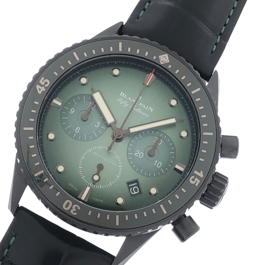 BLANCPAIN(ブランパン)の　ブランパン BLANCPAIN フィフティ ファゾムス バチスカーフ クロノグラフ フライバック 5200-0153-B52A セラミック メンズ 腕時計 メンズの時計(その他)の商品写真