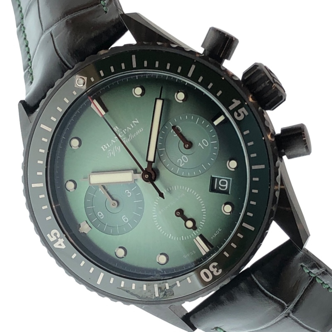 BLANCPAIN(ブランパン)の　ブランパン BLANCPAIN フィフティ ファゾムス バチスカーフ クロノグラフ フライバック 5200-0153-B52A セラミック メンズ 腕時計 メンズの時計(その他)の商品写真