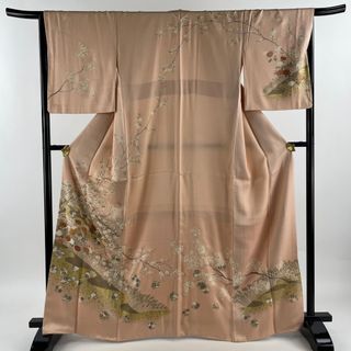 訪問着 身丈166cm 裄丈66.5cm 正絹 美品 秀品 【中古】(着物)