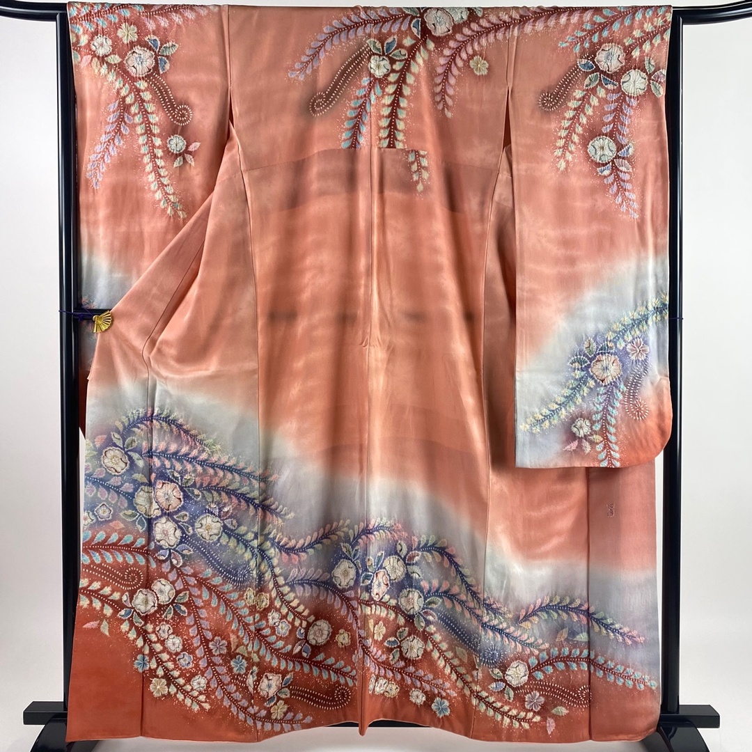 振袖 身丈161.5cm 裄丈66cm 正絹 美品 名品 【中古】 レディースの水着/浴衣(着物)の商品写真