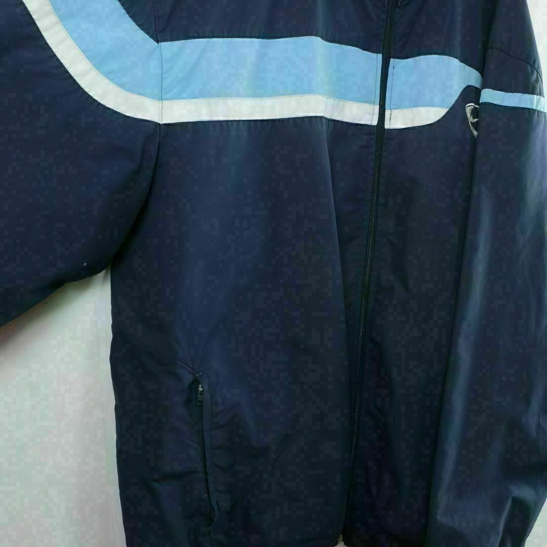 【希少】ナイキ ジャケット 2XL スタジャン スポーツ 刺繍 古着 人気カラー メンズのジャケット/アウター(ブルゾン)の商品写真
