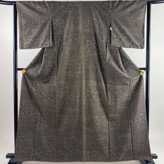 大島紬 身丈165cm 裄丈63.5cm 正絹 名品 【中古】(着物)