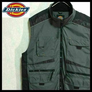 【希少】Dickies ディッキーズ ナイロンベスト ヴィンテージ 古着 90s(ベスト)