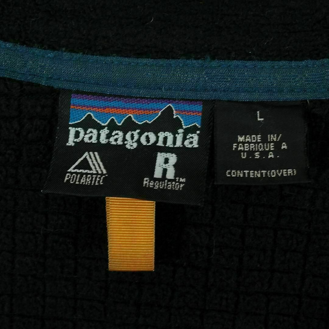 patagonia(パタゴニア)の【希少】パタゴニア フリース USA製 レギュレーター ポーラテック ブラック メンズのトップス(その他)の商品写真