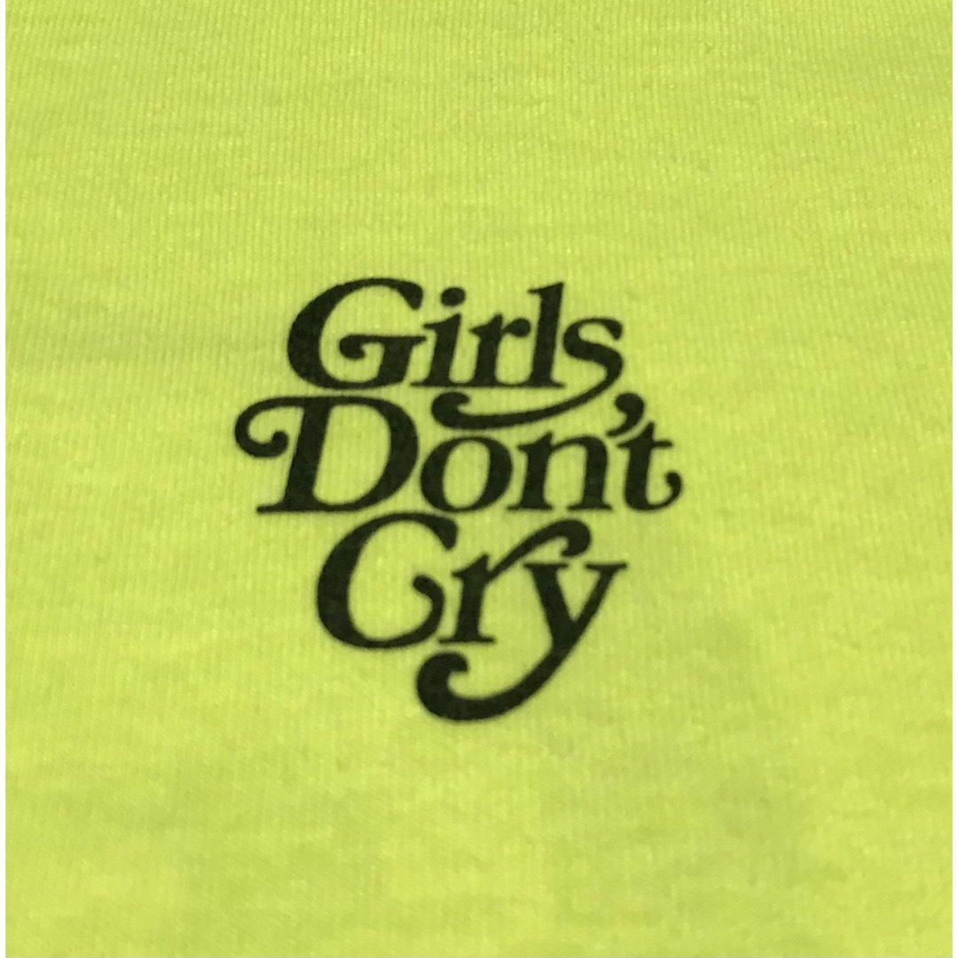 Girls Don't Cry(ガールズドントクライ)のガールズドントクライ　ロゴプリントtシャツ メンズのトップス(Tシャツ/カットソー(半袖/袖なし))の商品写真