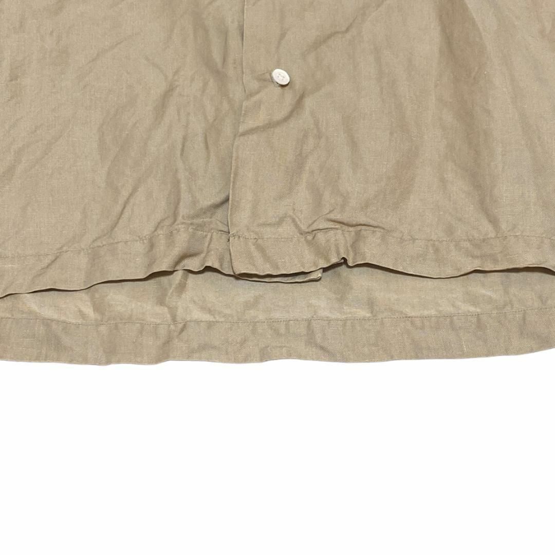 POLO RALPH LAUREN(ポロラルフローレン)のポロラルフローレン シルクリネン 半袖シャツ オープンカラー ポニー刺繍f61 メンズのトップス(シャツ)の商品写真