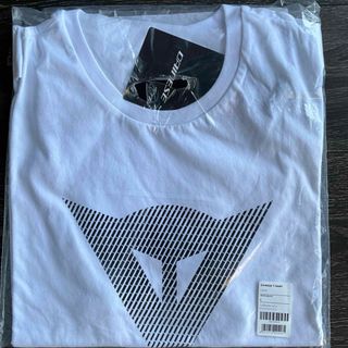 DAINESE T-SHIRT LOGO  白/黒　イタリアサイズＬ新品