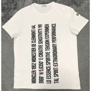 モンクレール(MONCLER)のmoncler ロゴtシャツ(Tシャツ/カットソー(半袖/袖なし))