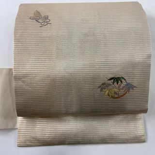 名古屋帯 秀品 正絹 【中古】(帯)