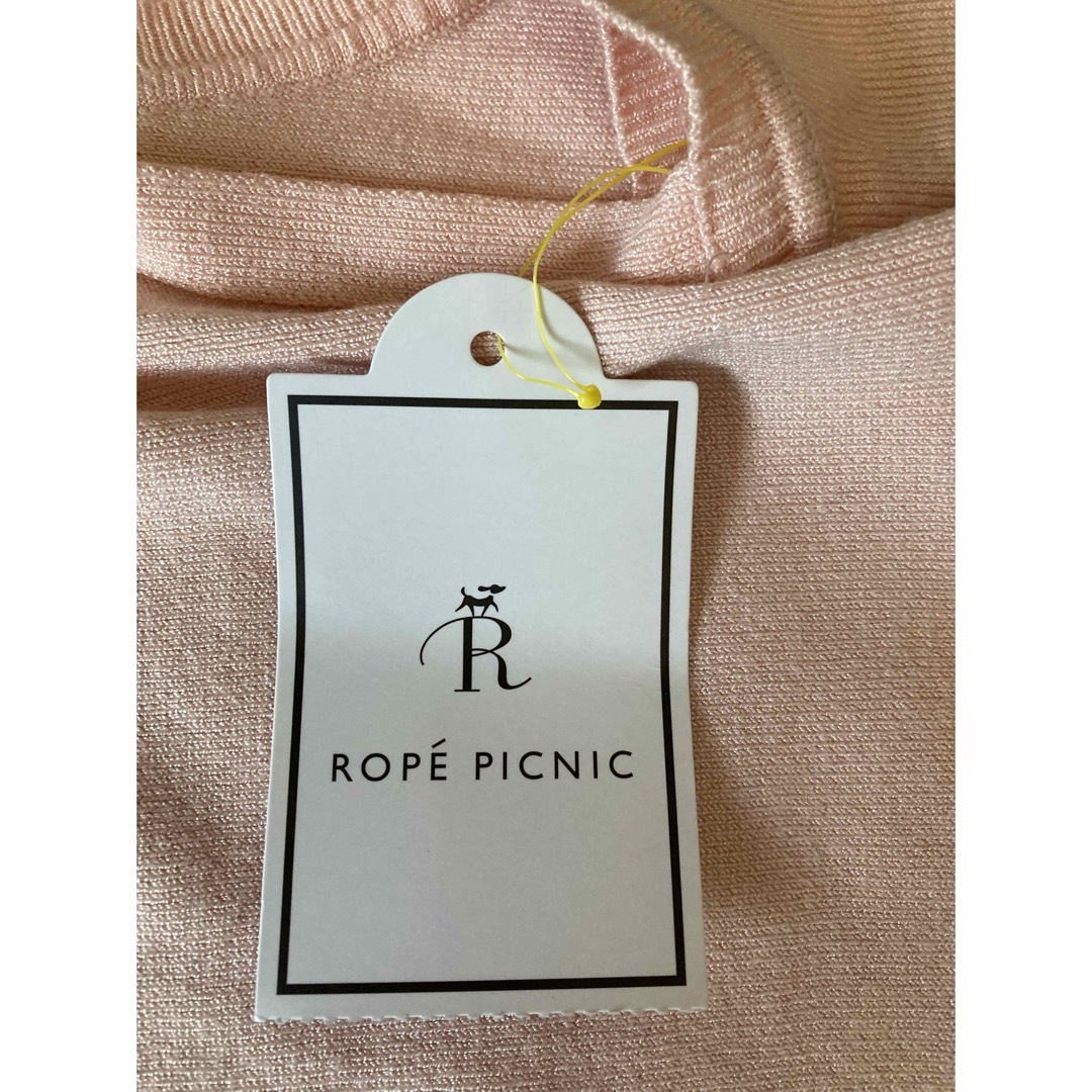 Rope' Picnic(ロペピクニック)の半袖ニット　ピンク レディースのトップス(ニット/セーター)の商品写真