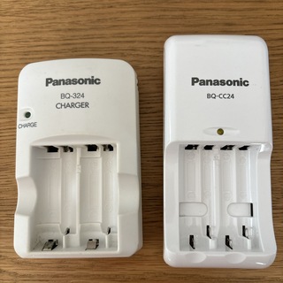 パナソニック(Panasonic)のパナソニック　充電器　2個セット(バッテリー/充電器)