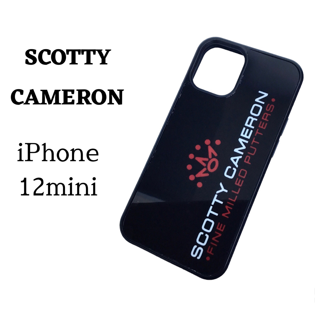 Scotty Cameron(スコッティキャメロン)の新品　スコッティキャメロン　iPhone12mini　ケース　ブラック　カバー スポーツ/アウトドアのゴルフ(クラブ)の商品写真