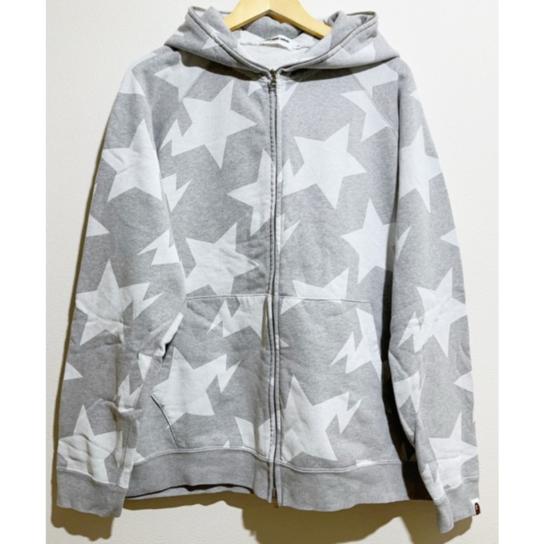 A BATHING APE(アベイシングエイプ)のA BATHING APE（ア ベイシング エイプ）スターパーカー　ジップパーカー【A31413-007】 メンズのトップス(パーカー)の商品写真