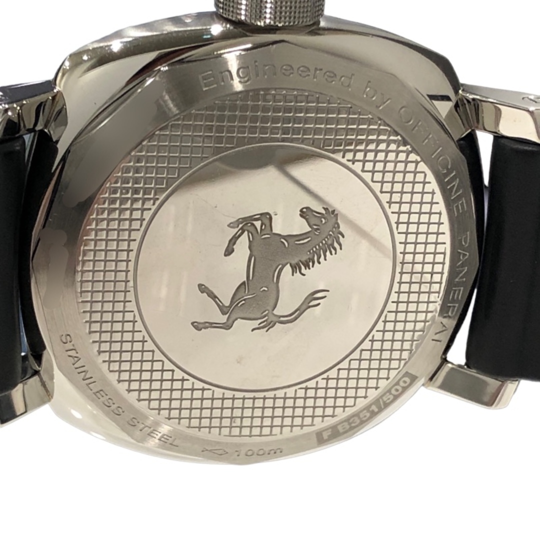 PANERAI(パネライ)の　パネライ PANERAI グランツーリズモGMT　フェラーリコラボ FER00003 ブラック SS メンズ 腕時計 メンズの時計(その他)の商品写真