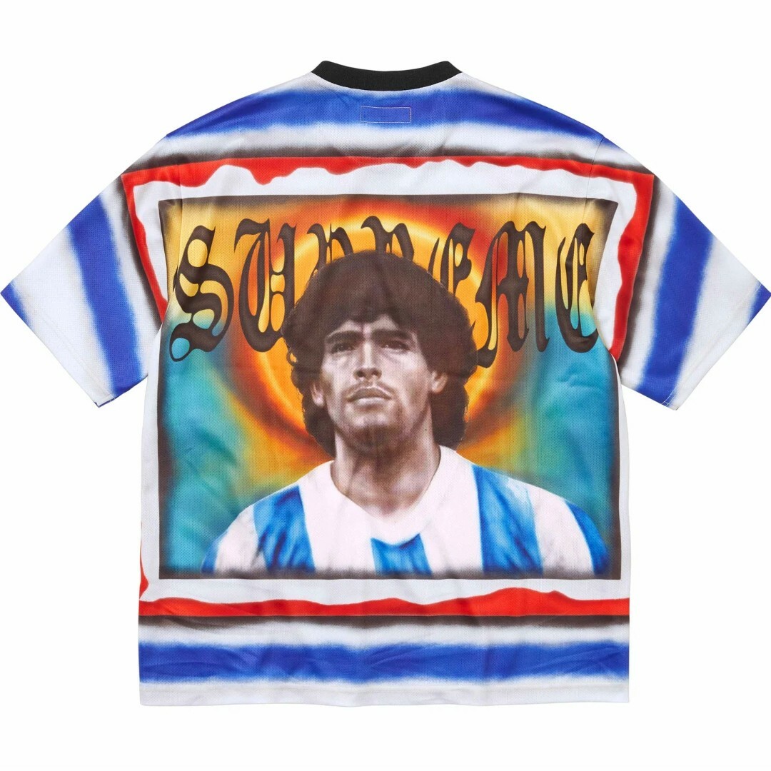 Supreme(シュプリーム)のSupreme Maradona Soccer Jersey メンズのトップス(Tシャツ/カットソー(半袖/袖なし))の商品写真