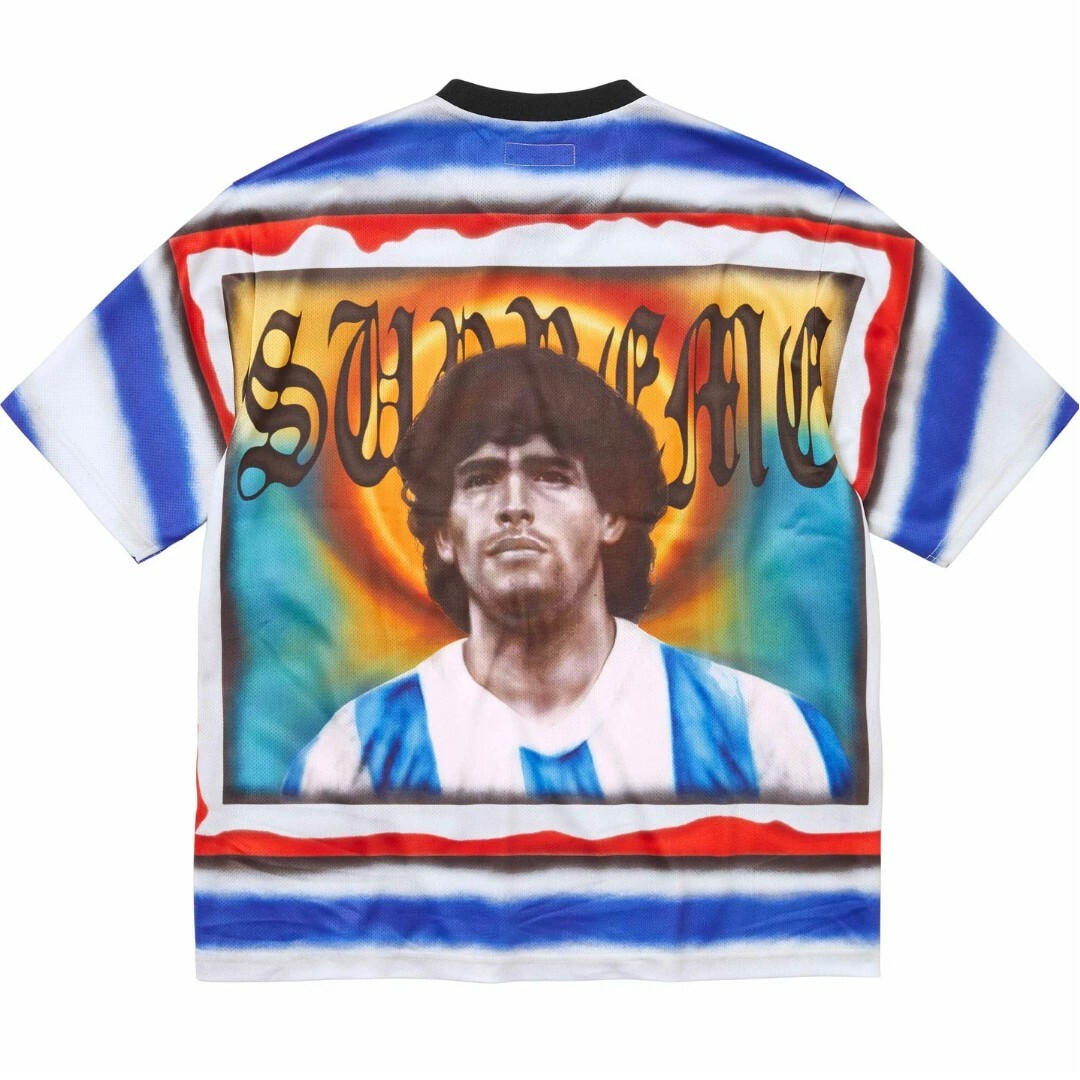 Supreme(シュプリーム)のSupreme Maradona Soccer Jersey メンズのトップス(Tシャツ/カットソー(半袖/袖なし))の商品写真