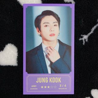 ボウダンショウネンダン(防弾少年団(BTS))の【公式】BTS バンバンコン メッセージフォト JUNGKOOK ジョングク ③(アイドルグッズ)