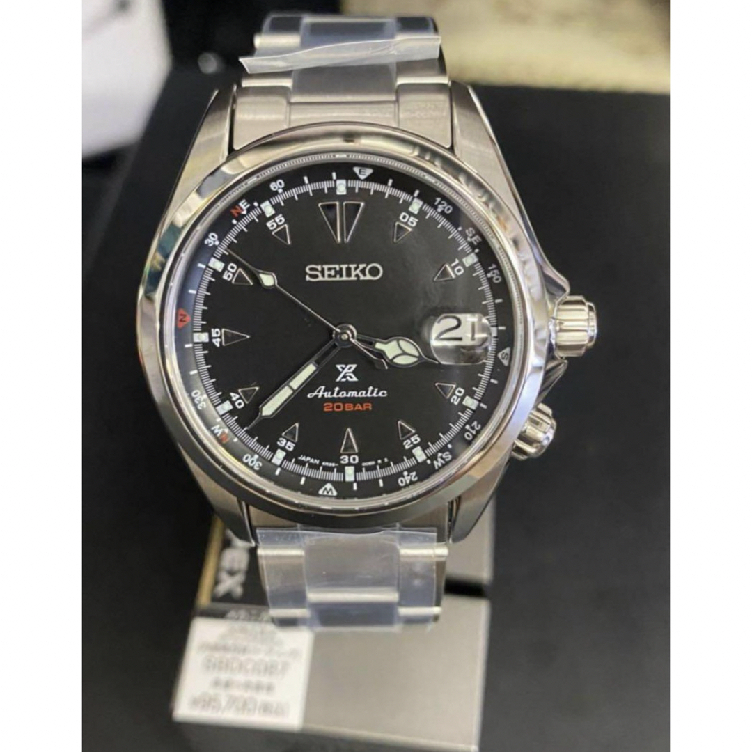 SEIKO(セイコー)の新品未使用　セイコー　プロスペックス　アルピニスト　ブラック　ＳＢＤＣ０８７ メンズの時計(腕時計(アナログ))の商品写真