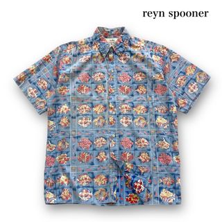 Reyn Spooner - 【reyn spooner】レインスプーナー ラハイナセイラー魚柄 半袖シャツ