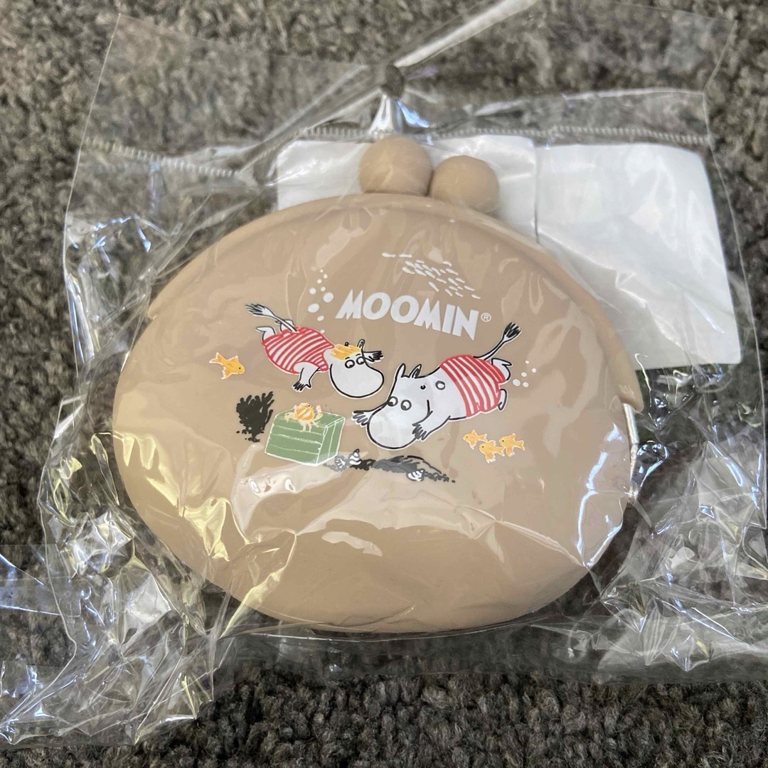 MOOMIN(ムーミン)のムーミンシリコンがま口 財布 ポーチ 新品 メンズのファッション小物(コインケース/小銭入れ)の商品写真