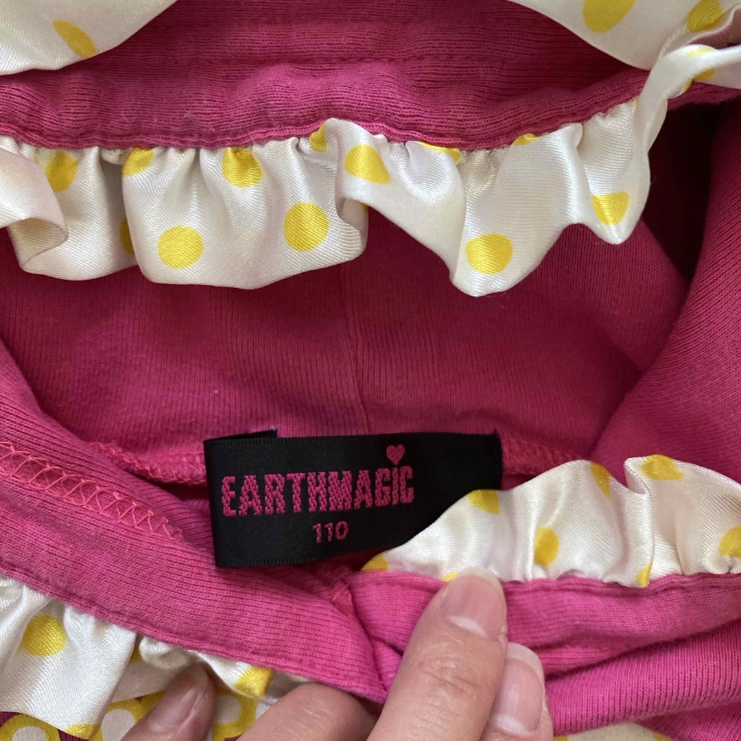 EARTHMAGIC(アースマジック)のEARTHMAGIC ワンピース キッズ/ベビー/マタニティのキッズ服女の子用(90cm~)(ワンピース)の商品写真