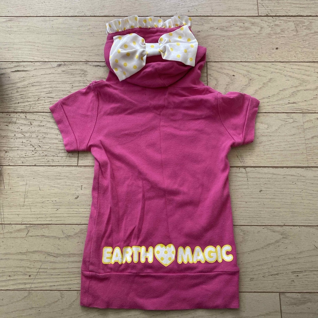 EARTHMAGIC(アースマジック)のEARTHMAGIC ワンピース キッズ/ベビー/マタニティのキッズ服女の子用(90cm~)(ワンピース)の商品写真