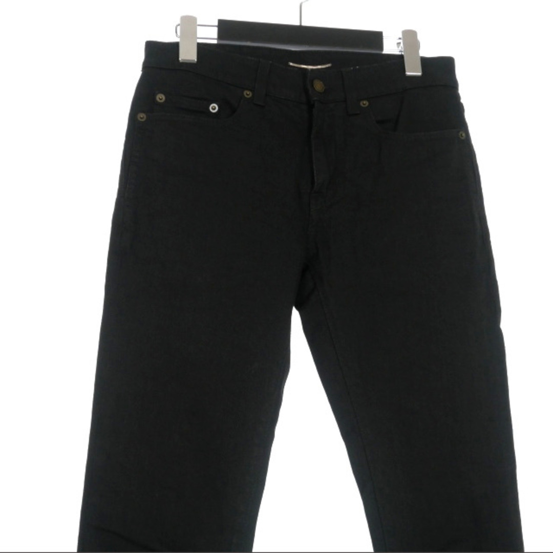 サンローラン パリ スキニーフィット デニムパンツ ジーンズ 27 ブラック 黒 メンズのパンツ(デニム/ジーンズ)の商品写真