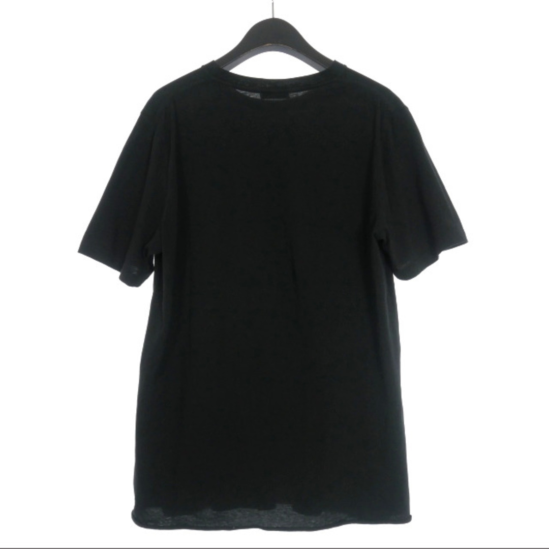 サンローラン パリ クルーネック Tシャツ カットソー 無地 半袖 XSブラック メンズのトップス(Tシャツ/カットソー(半袖/袖なし))の商品写真