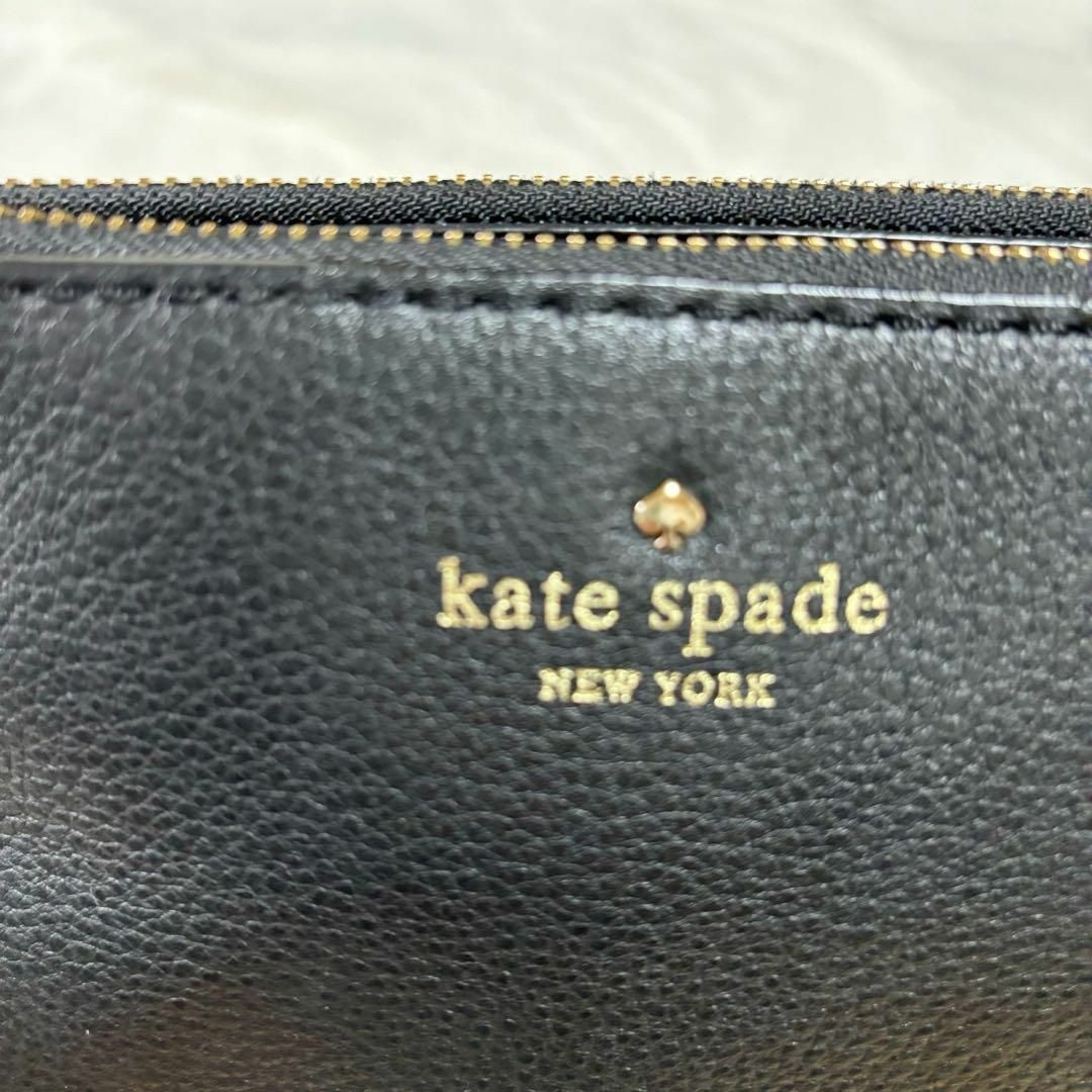 kate spade new york(ケイトスペードニューヨーク)のKate Spade ケートスペード ショルダーバッグ ブラック シミあり レディースのバッグ(ショルダーバッグ)の商品写真