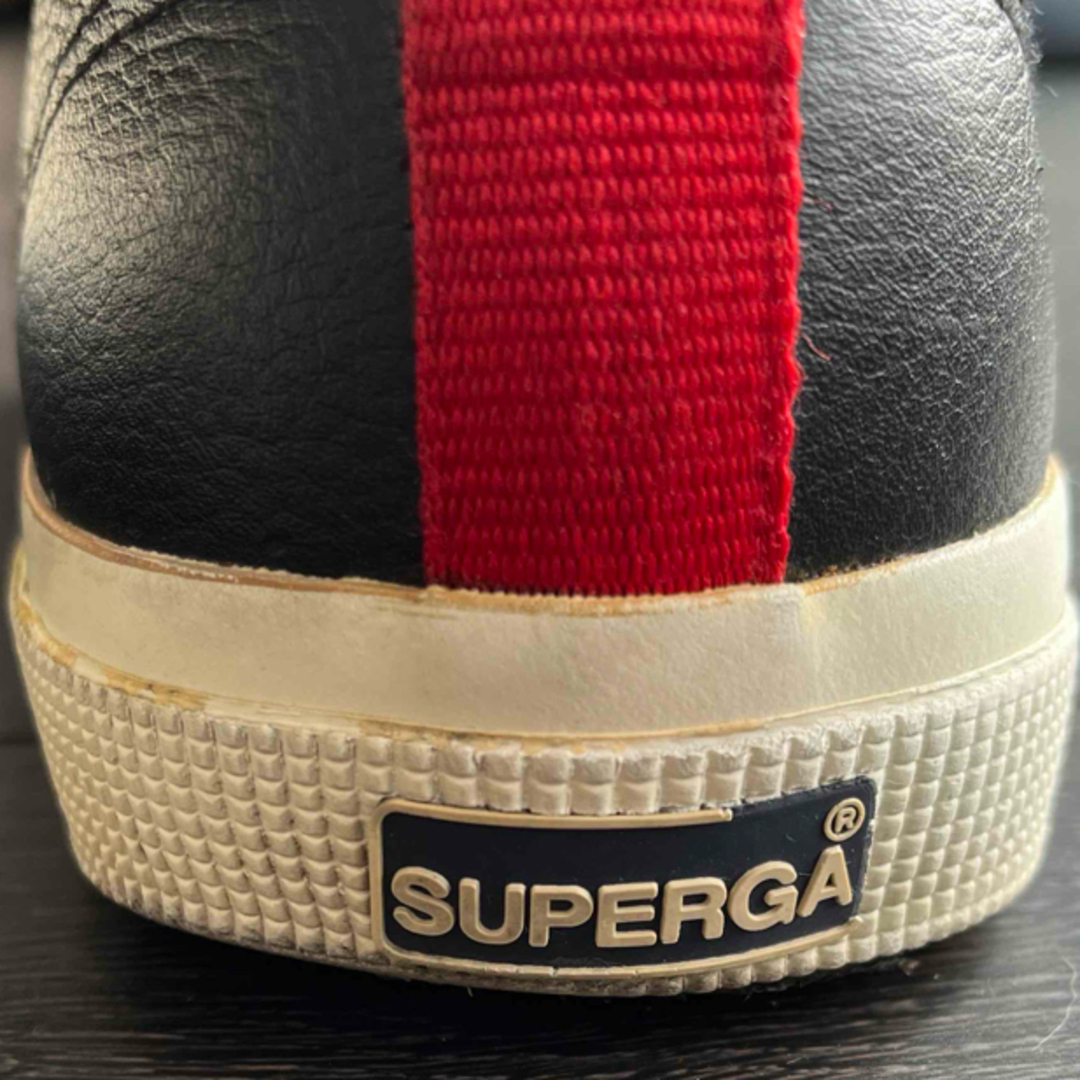 SUPERGA(スペルガ)のSUPERGA 撥水本革 レザースニーカー　EU40 メンズの靴/シューズ(スニーカー)の商品写真