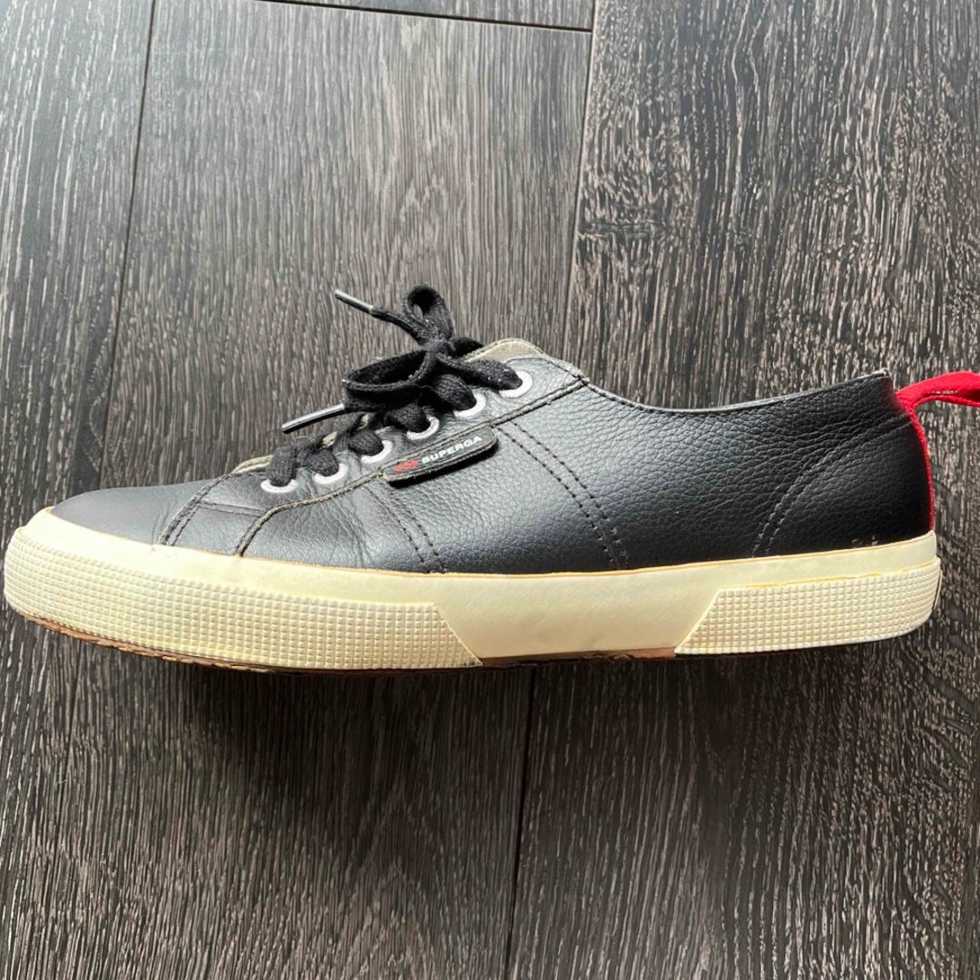 SUPERGA(スペルガ)のSUPERGA 撥水本革 レザースニーカー　EU40 メンズの靴/シューズ(スニーカー)の商品写真