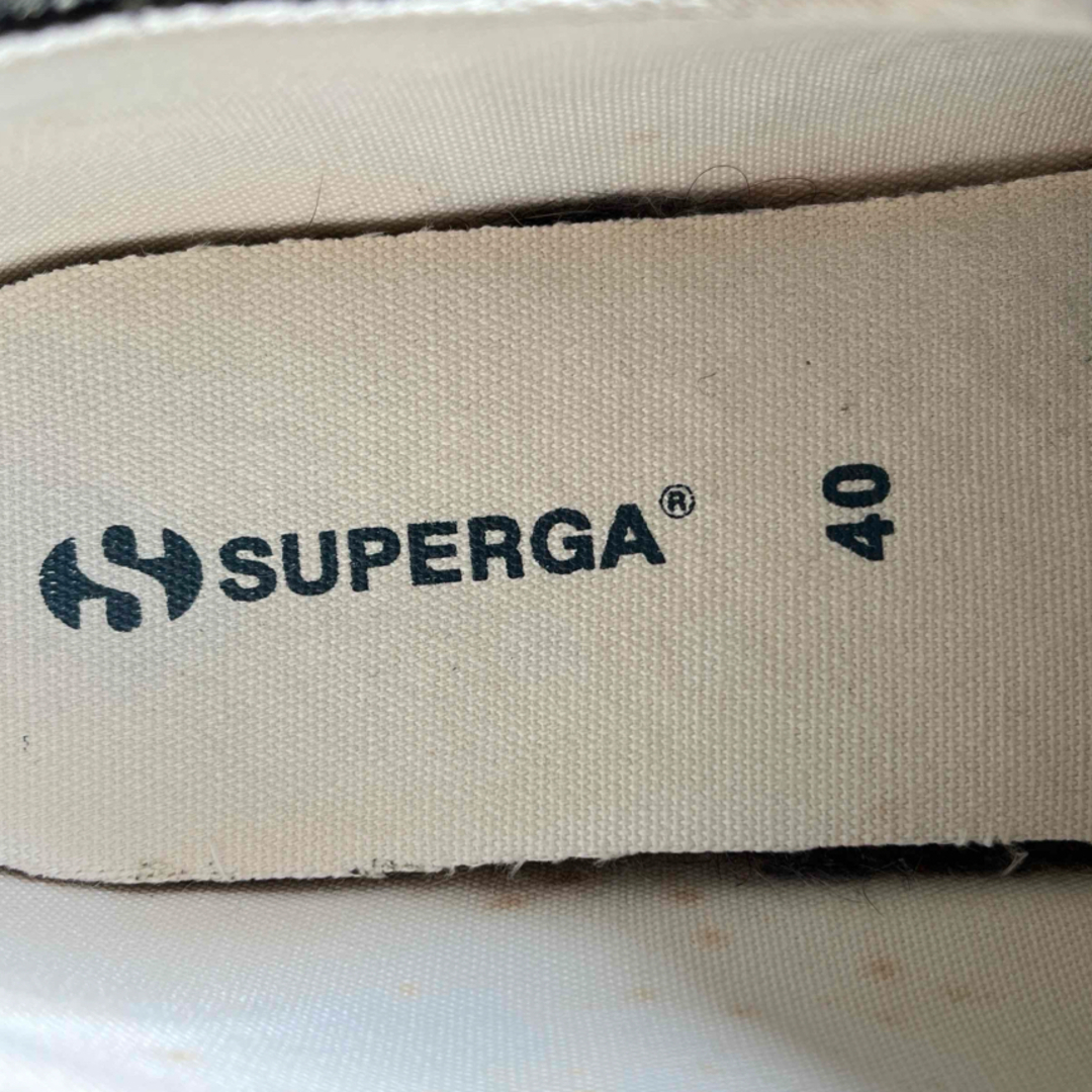 SUPERGA(スペルガ)のSUPERGA 撥水本革 レザースニーカー　EU40 メンズの靴/シューズ(スニーカー)の商品写真