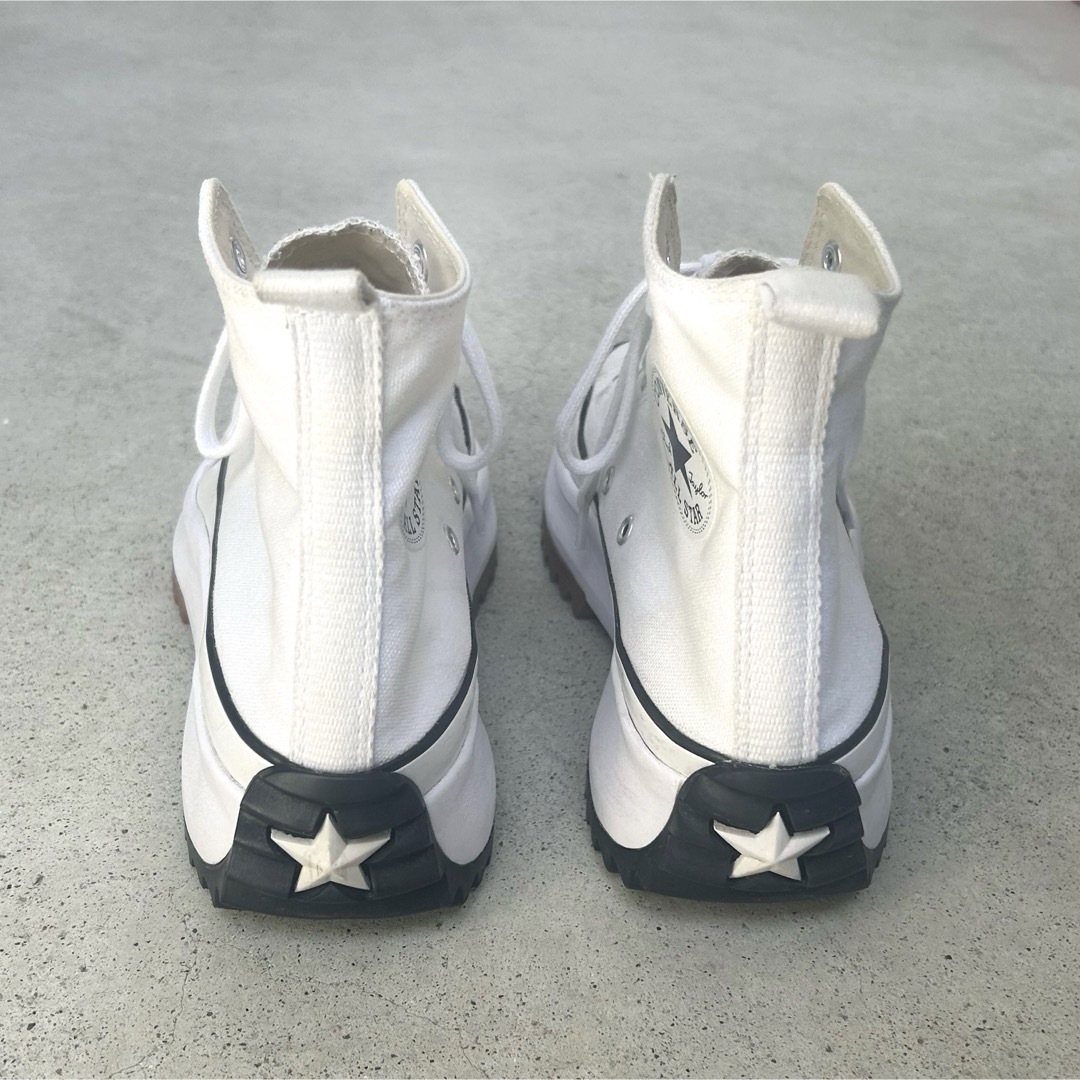 CONVERSE(コンバース)のランスターハイク　ハイカット　ホワイト メンズの靴/シューズ(スニーカー)の商品写真