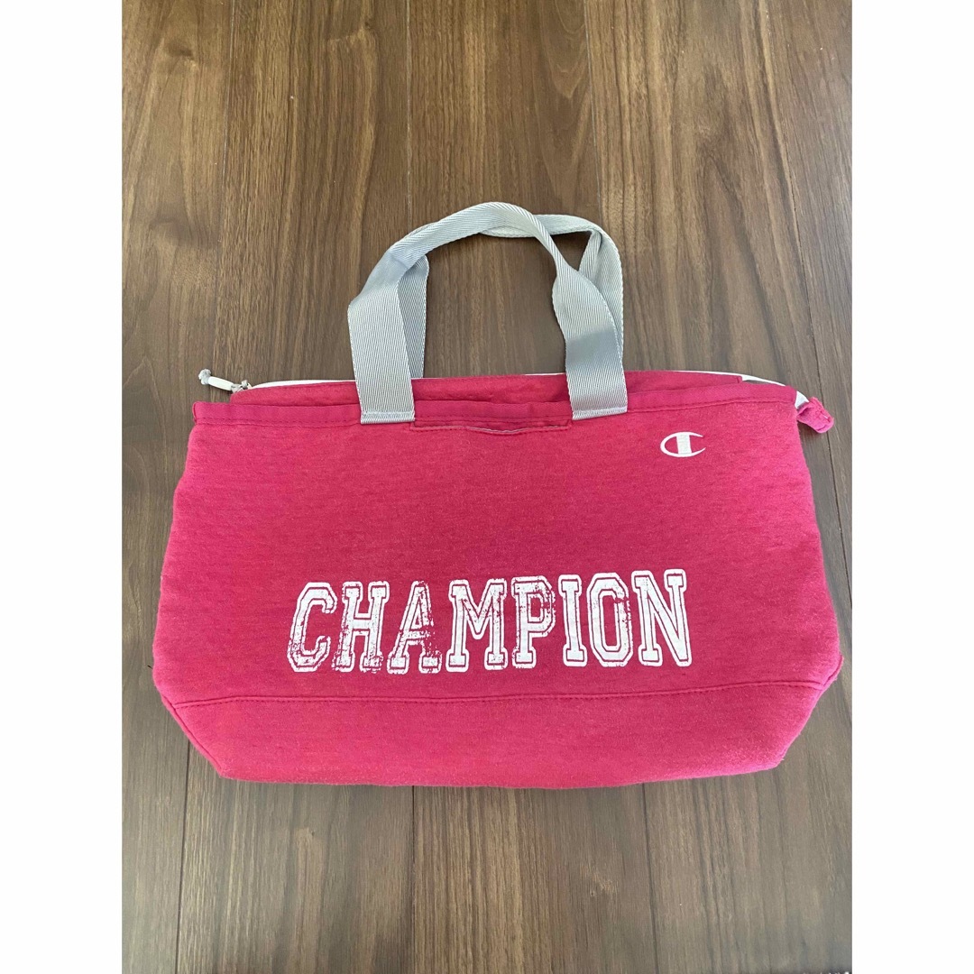 Champion チャンピオン スポーツバッグ 部活 トートバッグ ピンク  レディースのバッグ(ボストンバッグ)の商品写真