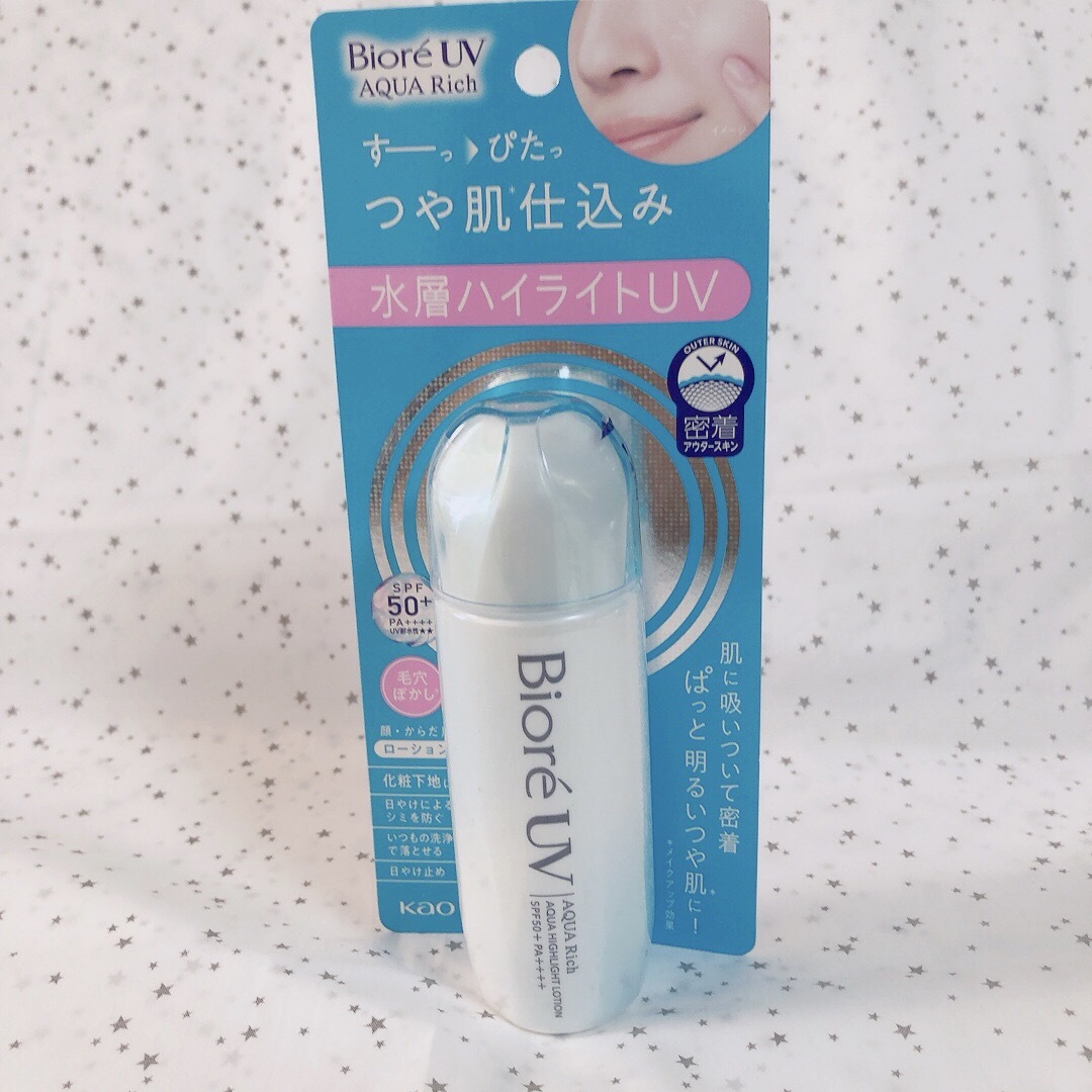 Biore(ビオレ)のb661/ ビオレUV アクアリッチアクアハイライトローション コスメ/美容のボディケア(日焼け止め/サンオイル)の商品写真