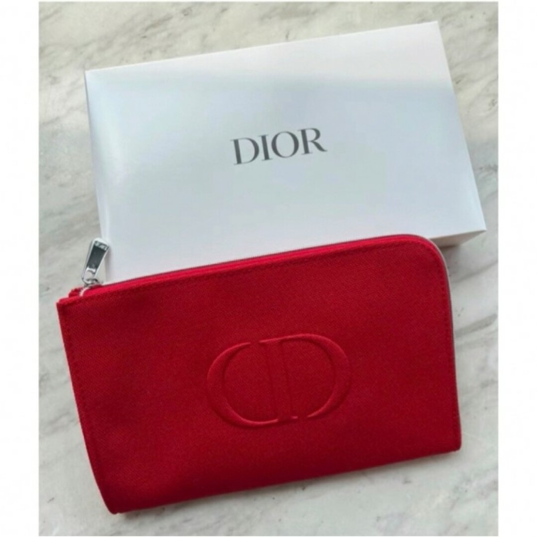 Christian Dior(クリスチャンディオール)の新品　Christian Dior ノベルティ ポーチ キャンバス レディースのファッション小物(ポーチ)の商品写真