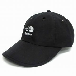 シュプリーム(Supreme)のSUPREME THE NORTH FACE スプリット 6パネル キャップ 黒(キャップ)