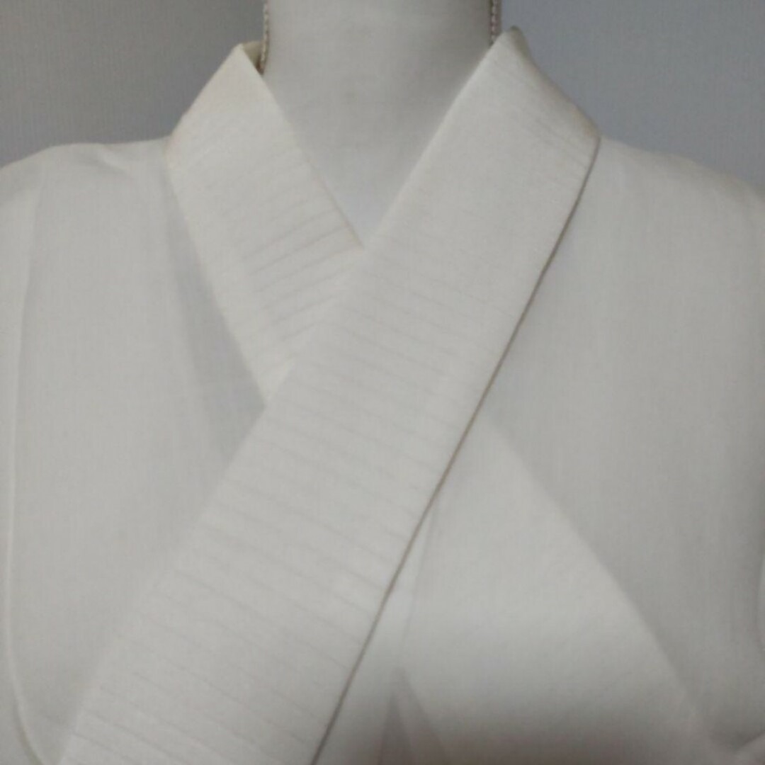 632　洗える紗長襦袢　半襟付 レディースの水着/浴衣(着物)の商品写真