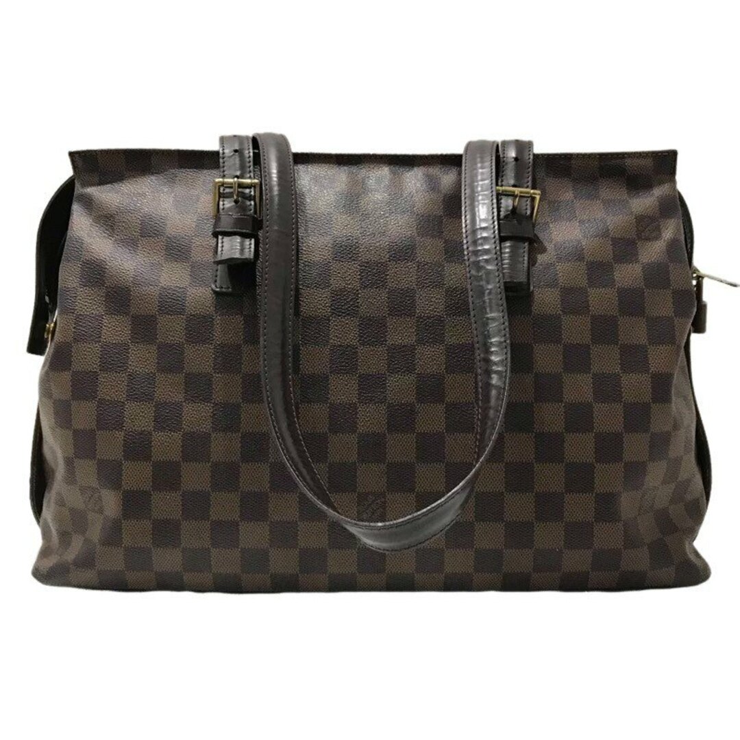 LOUIS VUITTON(ルイヴィトン)のLOUIS VUITTON ルイヴィトン トートバッグ チェルシー N51119 TH0050 ダミエライン 訳あり品 【中古品】 22402K448 レディースのバッグ(トートバッグ)の商品写真