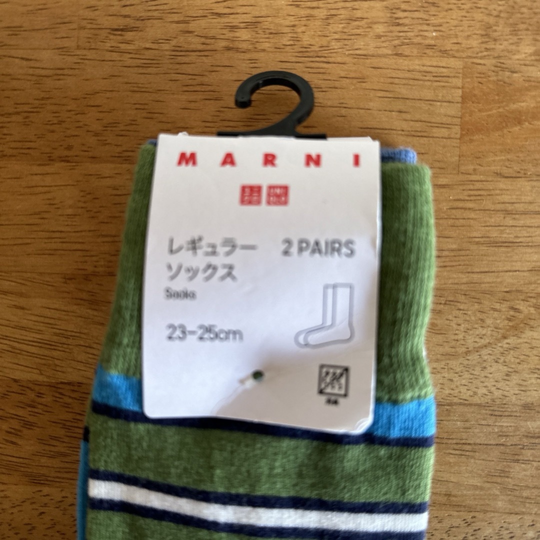 Marni(マルニ)のMARNI UNIQLO ソックス レディースのレッグウェア(ソックス)の商品写真