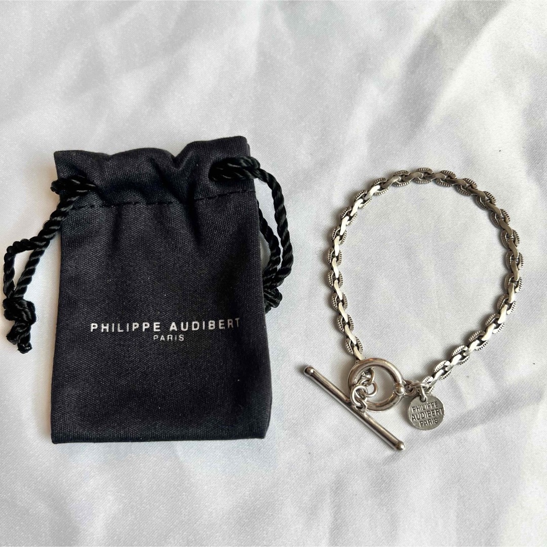 Philippe Audibert(フィリップオーディベール)の【美品】Philippe Audibert Andy チェーンブレスレット レディースのアクセサリー(ブレスレット/バングル)の商品写真