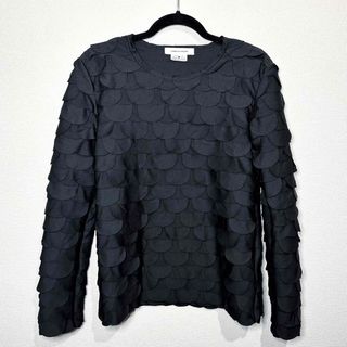 COMME des GARCONS 23SS スカラップフリル カットソー