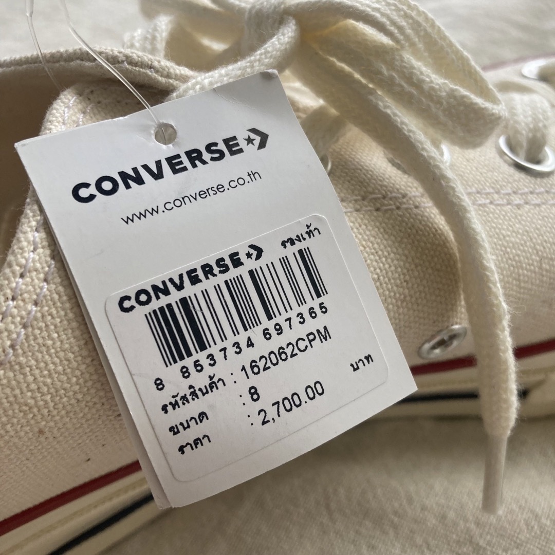 CONVERSE(コンバース)の未使用　コンバース　チャックテイラー　CT70 生成り　26.5cm メンズの靴/シューズ(スニーカー)の商品写真