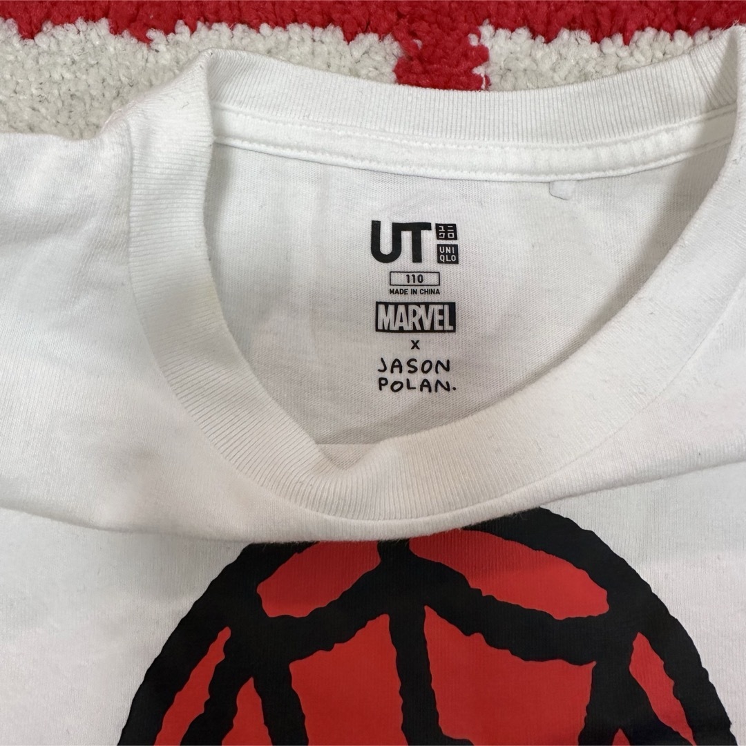 UNIQLO(ユニクロ)の⭐︎美品⭐︎UNIQLO UT110size MARVEL Tシャツ⭐︎ キッズ/ベビー/マタニティのキッズ服男の子用(90cm~)(Tシャツ/カットソー)の商品写真
