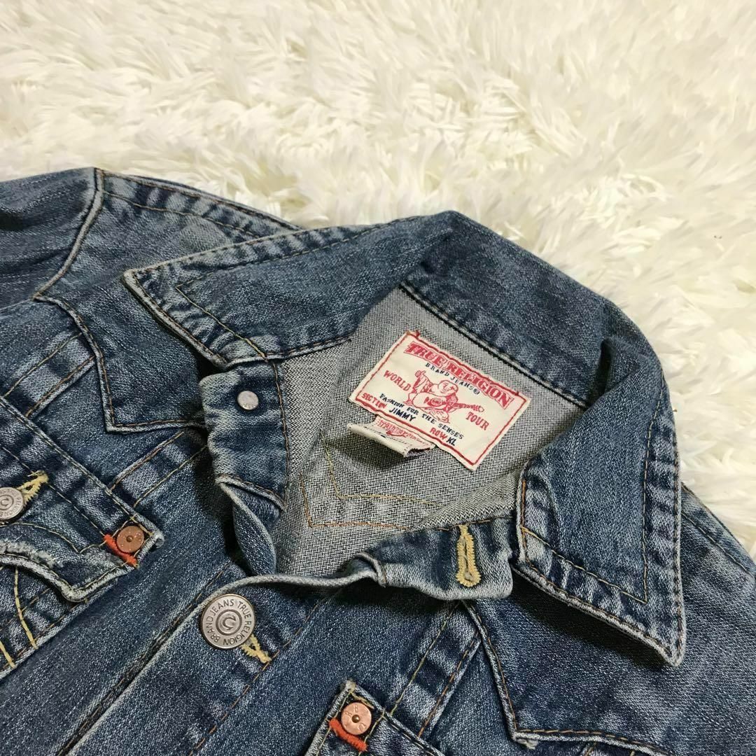 True Religion(トゥルーレリジョン)のトゥルーレリジョン デニムジャケット Gジャン JIMMY XL レディースのジャケット/アウター(Gジャン/デニムジャケット)の商品写真