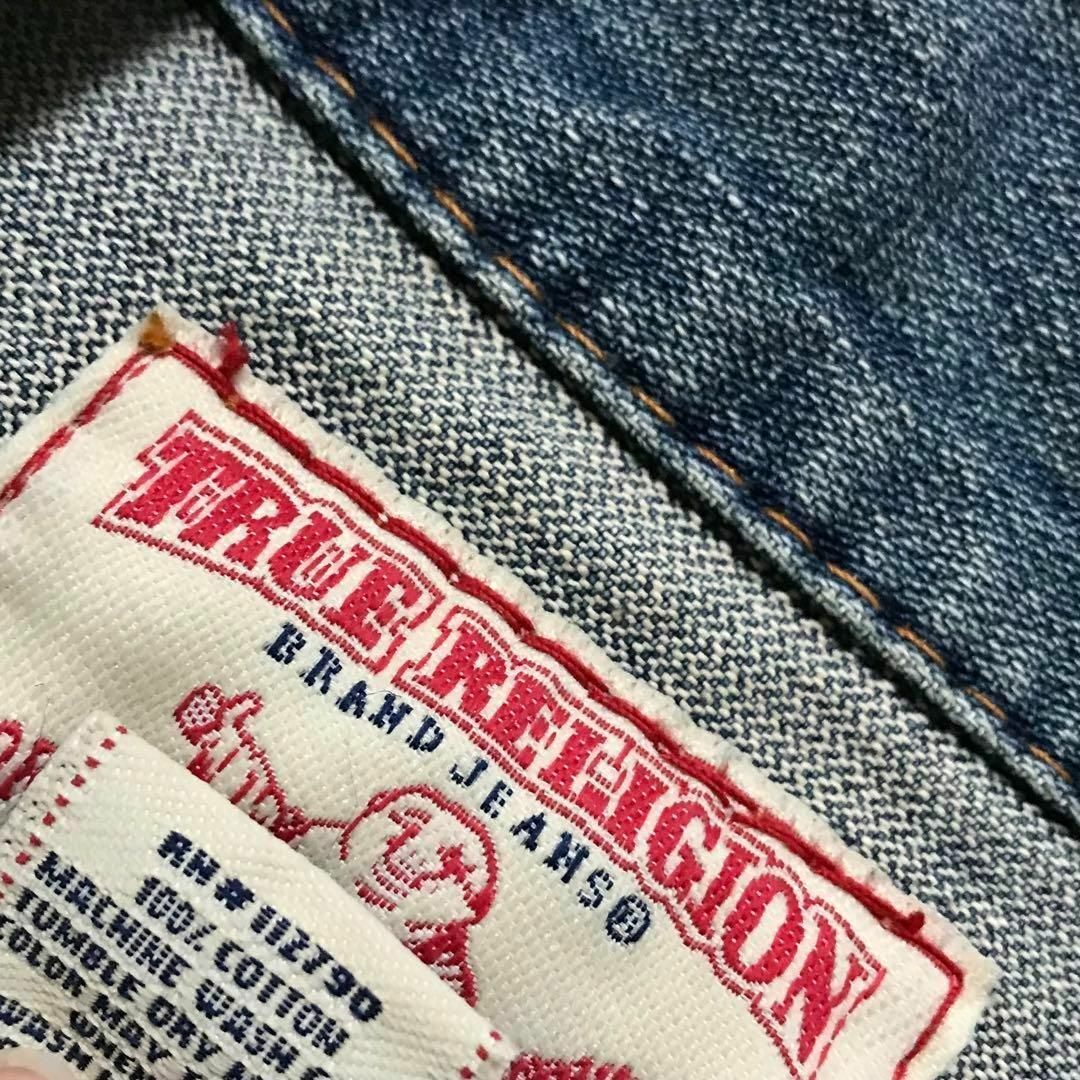 True Religion(トゥルーレリジョン)のトゥルーレリジョン デニムジャケット Gジャン JIMMY XL レディースのジャケット/アウター(Gジャン/デニムジャケット)の商品写真