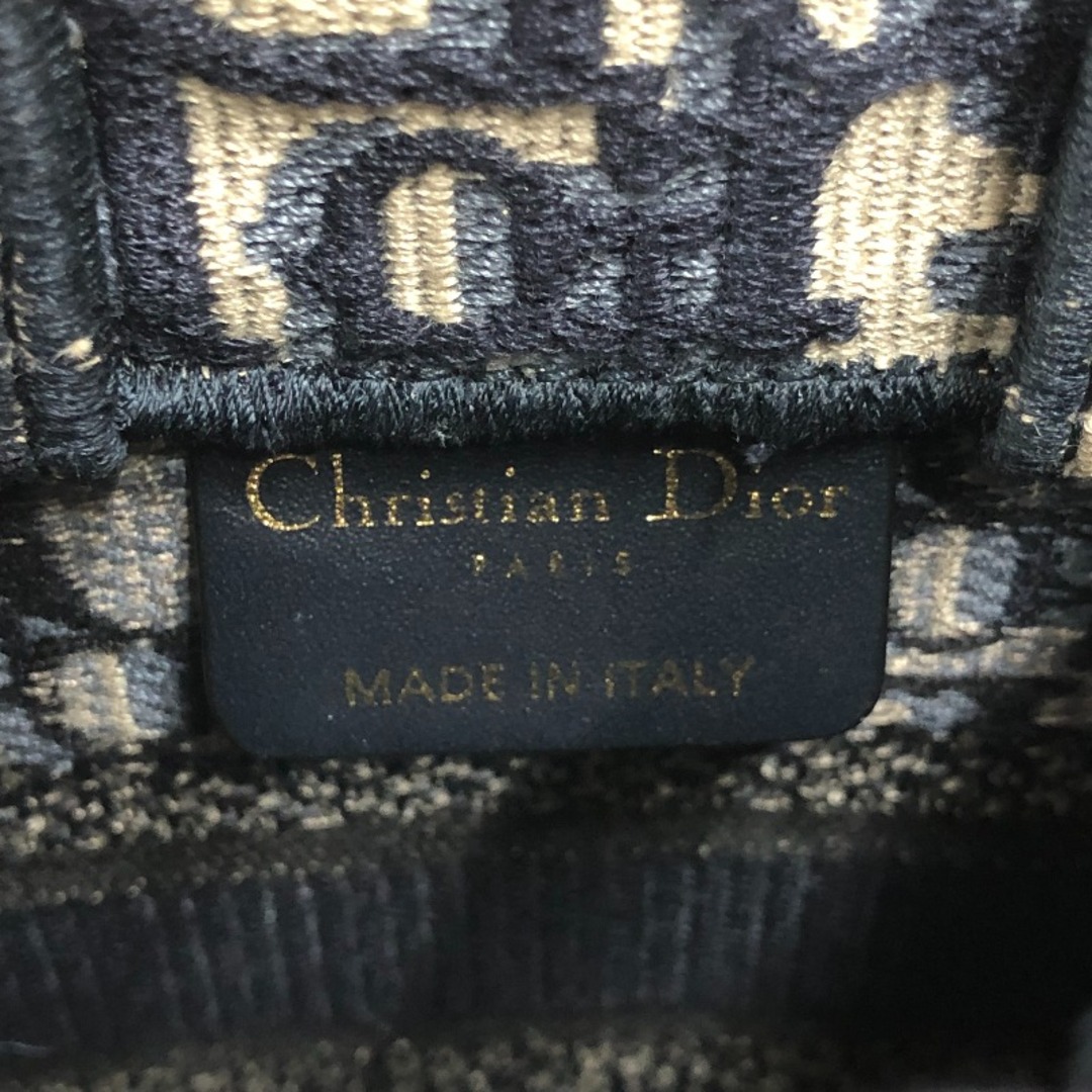 Christian Dior(クリスチャンディオール)の　クリスチャン・ディオール Christian Dior ブックトート ミニフォンバッグ S5555CRIW ネイビー オブリークエンブロイダリー レディース ショルダーバッグ レディースのバッグ(ショルダーバッグ)の商品写真